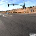 Semi truck swerving across lanes on Route 95