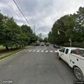 Vehicle crash with fluid spill on Harding Road
