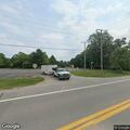Low wires and fallen trees blocking road lane