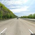 Single-car crash with airbag deployment on I-287