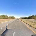 Disabled dump truck on I-40 westbound near OK-102