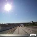 Boulder blocking lanes on eastbound 10 near Yucaipa