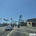 Person blocking buses at Culver City terminal