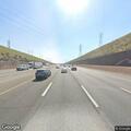 Silver SUV swerving on Interstate 215 southbound