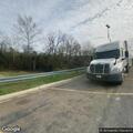 Report of semi truck trailer with no lights