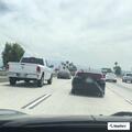 Uncooperative pedestrian on I-10 at Pepper Avenue