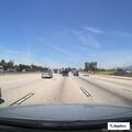 Police pursuit of gray BMW on I-10 in Ontario