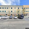 Person with difficulty breathing at medical office