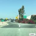 Tire tread blocking lane on westbound I-10