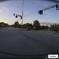 Two-car crash with airbag injury in Roswell
