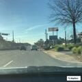 Traffic stop on blue Nissan Sentra