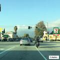 Reckless gray Honda Civic reported on city streets