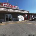 Driver damages gas pump handle at station