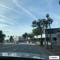 Light smoke in Target storage area at mall