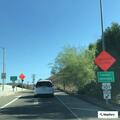 Hit-and-run style traffic complaint at gas station