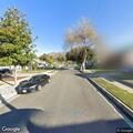 Two-car collision blocking May Avenue intersection