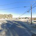 Person reports abdominal pain at bus stop in Twentynine Palms