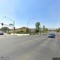 Stalled car blocking left turn lane in Valencia