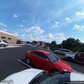 Illegally parked tractor trailer outside Chick-fil-A