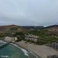 Deer blocking lanes near Gaviota State Beach