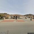 Single car hits hydrant on Desert Road