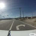 Semi truck partially blocking lane near Dollar Tree