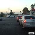 Reckless truck driving near Palmdale Boulevard