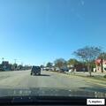 Traffic stop involving black Nissan Versa