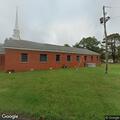 Medical helicopter landing zone set up at church