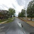 Flooded roadway at Maple and Broadway