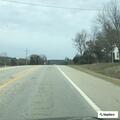 Traffic stop involving gray Honda on Highway 71
