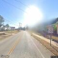 House blocking roadway on Anderson Drive