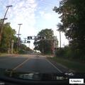 Traffic stop involving blue Chevy Malibu
