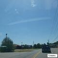 Motorcycle and car crash with fire at Alternate Harvest Road and Old Railroad Bed Road