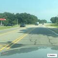 Disabled vehicle on Chicken Foot Road