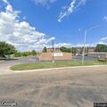 Female falls and cuts hand outside hospital