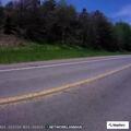 Speeding silver car tailgating on Highway 68