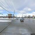 Red tire blocking traffic at South 124th and North