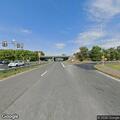 Black vehicle driving wrong way after trooper crash