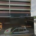 Person trying to enter cars in parking garage