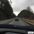 Tree blocking one lane near Ocoee Whitewater Center