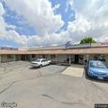 Roof fire at shopping center on Brian Way