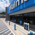 Female patient bleeding from dialysis port at Walmart