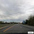 Traffic stop on blue Hyundai at I-83 off ramp