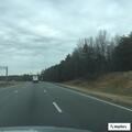Tractor-trailer blocking right lane on US-321 southbound