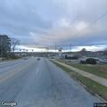 Traffic lights flashing red at busy Hendersonville road