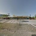 Broken toilet blocking road near Sonic in Dover