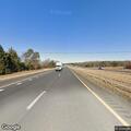 Report of vehicle following truck on interstate