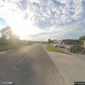 Traffic stop on white Grand Marquis without plate