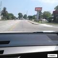 Minor crash involving silver Hyundai Elantra